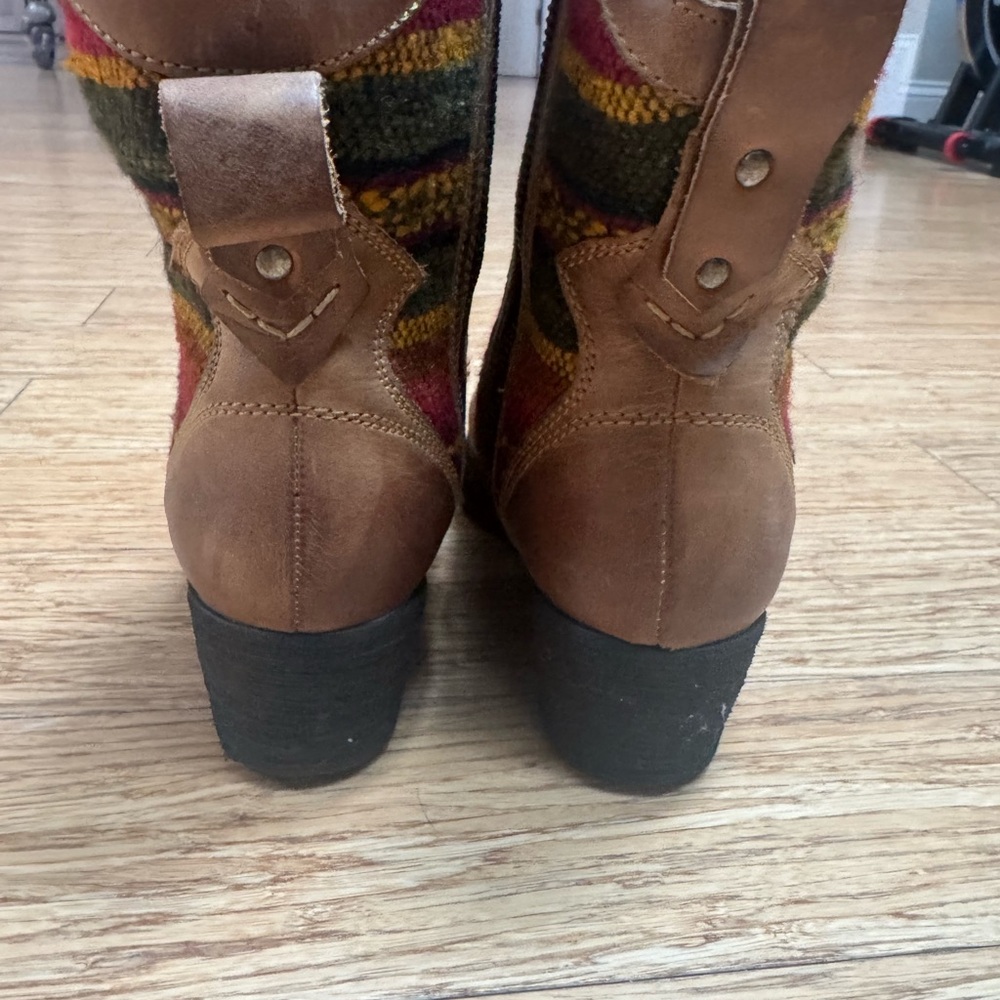 Born Tan Leather Boots - Picture 8 of 14